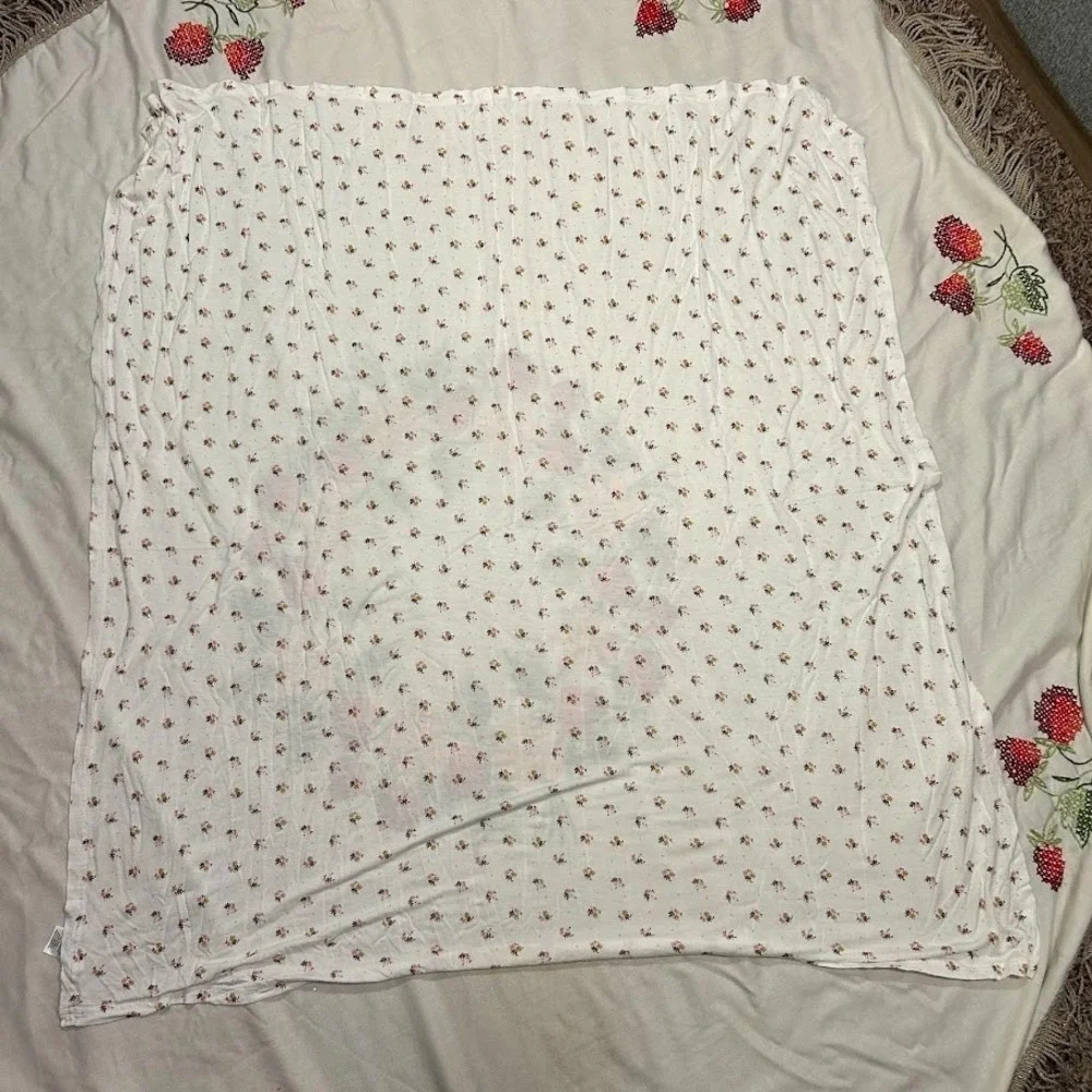Kids N Such Milkberry Baby Swaddle Blanket Bundle Floral Polka Dot 3 Pack Bamboo